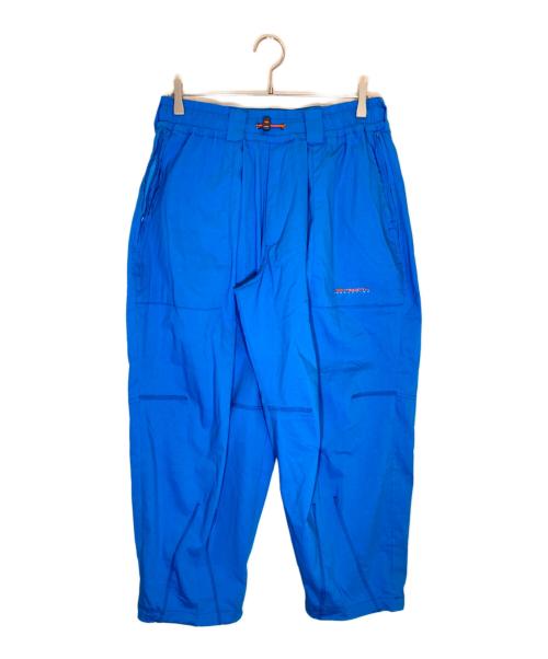 TIGHTBOOTH PRODUCTION（タイトブースプロダクション）TIGHTBOOTH PRODUCTION (タイトブースプロダクション) SEERSUCKER BAKER BALLOON PANTS ブルー サイズ:Lの古着・服飾アイテム