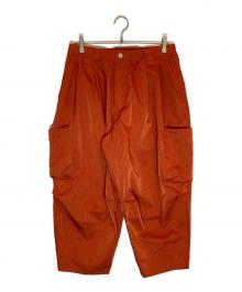 TIGHTBOOTH PRODUCTION（タイトブースプロダクション）の古着「GEOMETRIC CORD SNOW PANTS」｜オレンジ