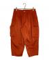 TIGHTBOOTH PRODUCTION（タイトブースプロダクション）の古着「GEOMETRIC CORD SNOW PANTS」｜オレンジ