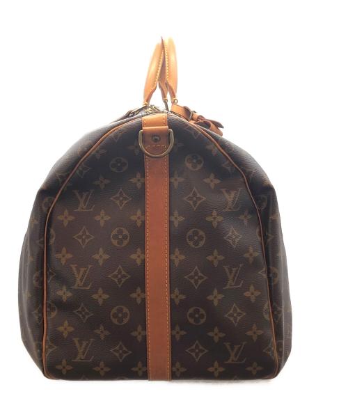 LOUIS VUITTON（ルイ ヴィトン）LOUIS VUITTON (ルイ ヴィトン) キーポル・バンドリエール55 / ボストンバッグ ブラウンの古着・服飾アイテム