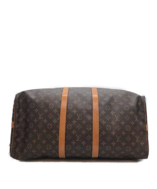 LOUIS VUITTON（ルイ ヴィトン）LOUIS VUITTON (ルイ ヴィトン) キーポル・バンドリエール55 / ボストンバッグ ブラウンの古着・服飾アイテム