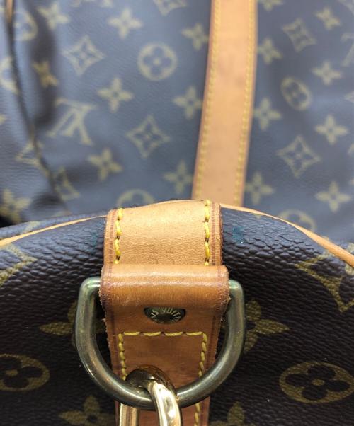 LOUIS VUITTON（ルイ ヴィトン）LOUIS VUITTON (ルイ ヴィトン) キーポル・バンドリエール55 / ボストンバッグ ブラウンの古着・服飾アイテム