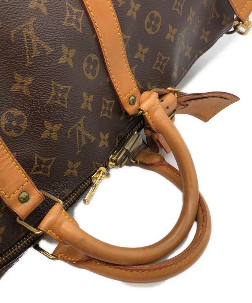 LOUIS VUITTON（ルイ ヴィトン）LOUIS VUITTON (ルイ ヴィトン) キーポル・バンドリエール55 / ボストンバッグ ブラウンの古着・服飾アイテム
