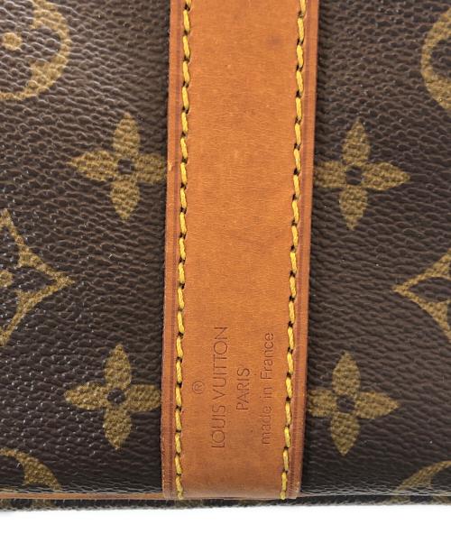 LOUIS VUITTON（ルイ ヴィトン）LOUIS VUITTON (ルイ ヴィトン) キーポル・バンドリエール55 / ボストンバッグ ブラウンの古着・服飾アイテム