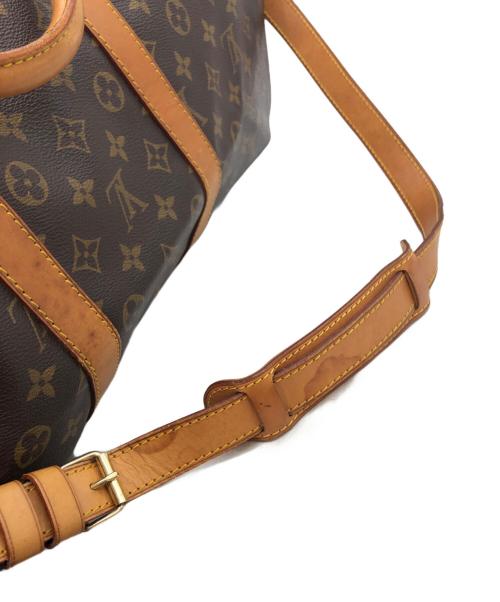 LOUIS VUITTON（ルイ ヴィトン）LOUIS VUITTON (ルイ ヴィトン) キーポル・バンドリエール55 / ボストンバッグ ブラウンの古着・服飾アイテム