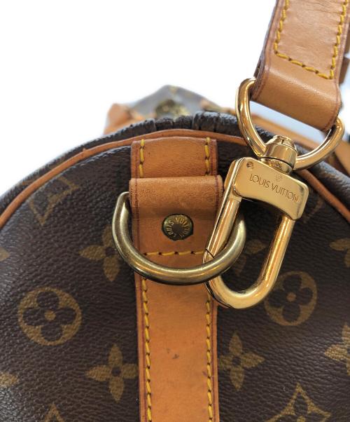 LOUIS VUITTON（ルイ ヴィトン）LOUIS VUITTON (ルイ ヴィトン) キーポル・バンドリエール55 / ボストンバッグ ブラウンの古着・服飾アイテム