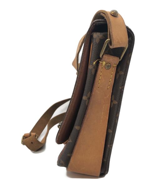 LOUIS VUITTON（ルイ ヴィトン）LOUIS VUITTON (ルイ ヴィトン) カルトシエールMM ショルダーバッグ ブラウンの古着・服飾アイテム
