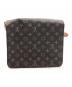 LOUIS VUITTON (ルイ ヴィトン) カルトシエールMM ショルダーバッグ ブラウン：35000円