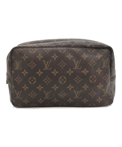 LOUIS VUITTON（ルイ ヴィトン）LOUIS VUITTON (ルイ ヴィトン) コスメポーチ ブラウンの古着・服飾アイテム