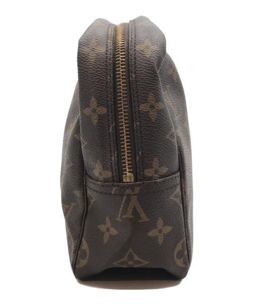 LOUIS VUITTON（ルイ ヴィトン）LOUIS VUITTON (ルイ ヴィトン) コスメポーチ ブラウンの古着・服飾アイテム