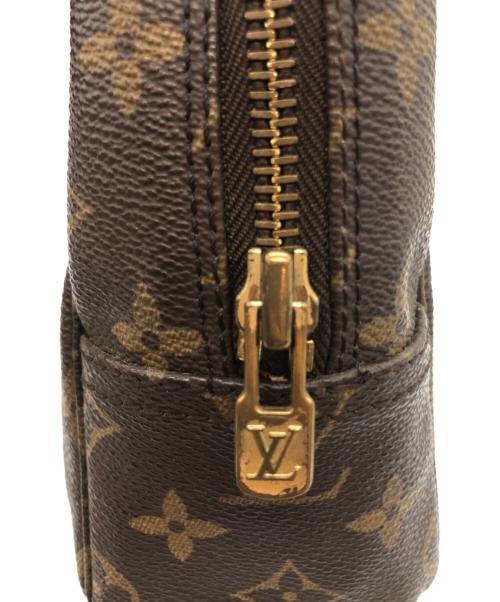 LOUIS VUITTON（ルイ ヴィトン）LOUIS VUITTON (ルイ ヴィトン) コスメポーチ ブラウンの古着・服飾アイテム
