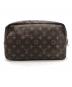 LOUIS VUITTON (ルイ ヴィトン) コスメポーチ ブラウン：25000円