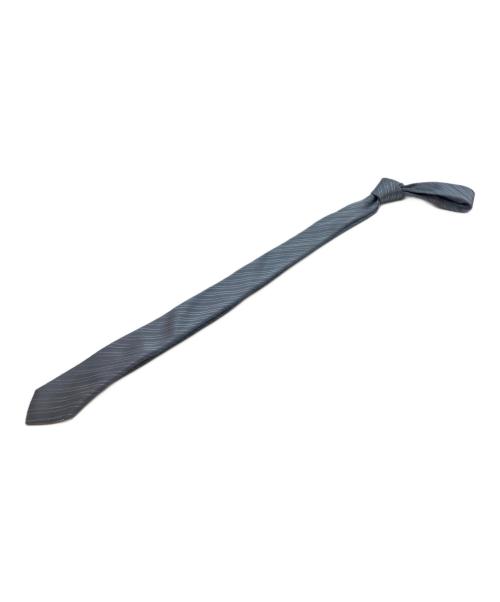 DIOR HOMME（ディオール オム）DIOR HOMME (ディオール オム) シルクネクタイ グレー サイズ:下記参照の古着・服飾アイテム