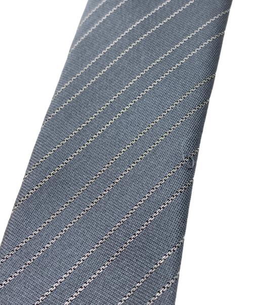 DIOR HOMME（ディオール オム）DIOR HOMME (ディオール オム) シルクネクタイ グレー サイズ:下記参照の古着・服飾アイテム