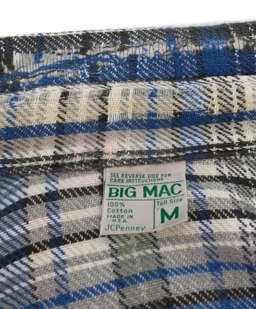 big mac（ビッグマック）big mac (ビッグマック) ヘビーチェックシャツ マルチカラー サイズ:Mの古着・服飾アイテム