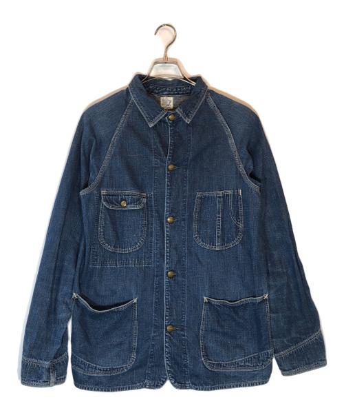 orSlow（オアスロウ）orSlow (オアスロウ) 金釦デニムカバーオール インディゴ サイズ:SIZE 2の古着・服飾アイテム
