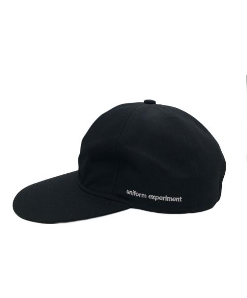 uniform experiment（ユニフォームエクスペリメント）uniform experiment (ユニフォームエクスペリメント) LONG VISOR CAP ブラック サイズ:FREEの古着・服飾アイテム