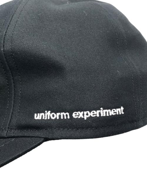 uniform experiment（ユニフォームエクスペリメント）uniform experiment (ユニフォームエクスペリメント) LONG VISOR CAP ブラック サイズ:FREEの古着・服飾アイテム