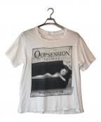 USEDユーズド）の古着「"Oopsession for men TEE」｜ホワイト