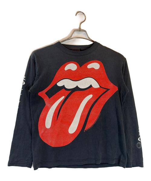 ROLLING STONES（ローリングストーンズ）ROLLING STONES (ローリングストーンズ) プリントTシャツ ブラック サイズ:無しの古着・服飾アイテム