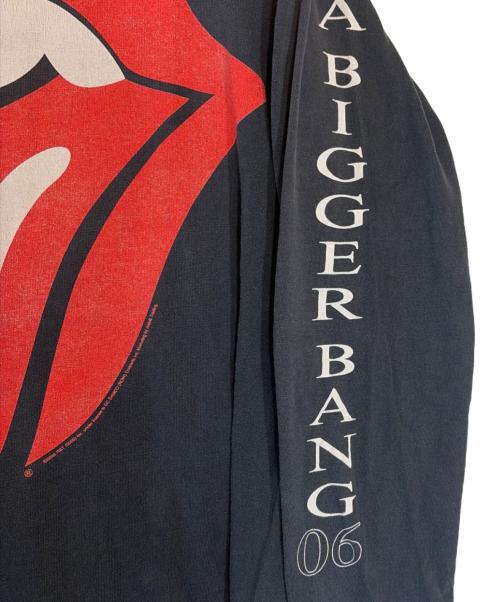 ROLLING STONES（ローリングストーンズ）ROLLING STONES (ローリングストーンズ) プリントTシャツ ブラック サイズ:無しの古着・服飾アイテム