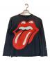 ROLLING STONES（ローリングストーンズ）の古着「プリントTシャツ」｜ブラック