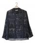 OLD JOE & Co.（オールドジョー）の古着「ORIGINAL PRINTED OPEN COLLAR SHIRTS」｜ネイビー