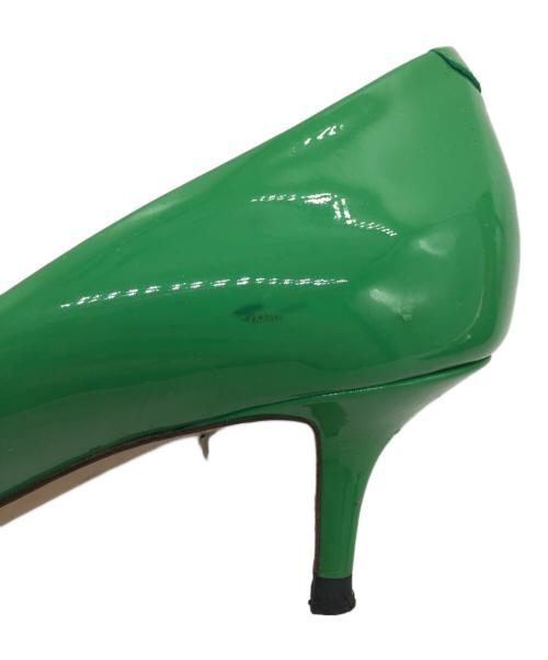 Roger Vivier（ロジェ ヴィヴィエ）Roger Vivier (ロジェ ヴィヴィエ) エナメルパンプス グリーン サイズ:36 1/2の古着・服飾アイテム