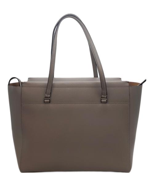 TORY BURCH（トリーバーチ）TORY BURCH (トリーバーチ) PARKER TOTE BAG グレーの古着・服飾アイテム