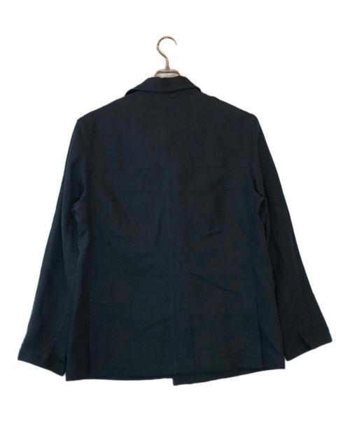 BEAMS F（ビームスエフ）BEAMS F (ビームスエフ) SEALUP (シーラップ) リネンジャケット ネイビー サイズ:48の古着・服飾アイテム