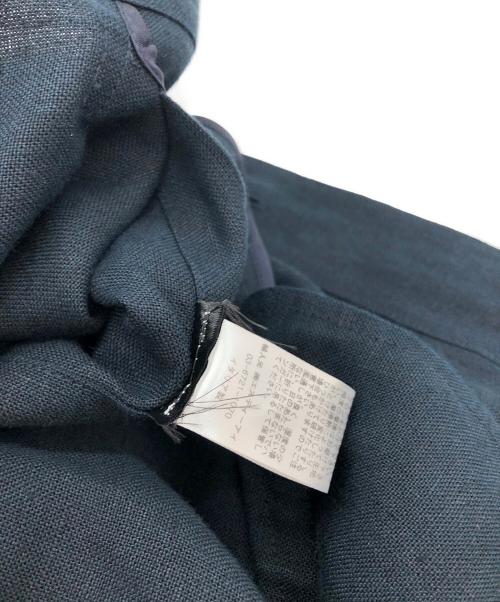 BEAMS F（ビームスエフ）BEAMS F (ビームスエフ) SEALUP (シーラップ) リネンジャケット ネイビー サイズ:48の古着・服飾アイテム