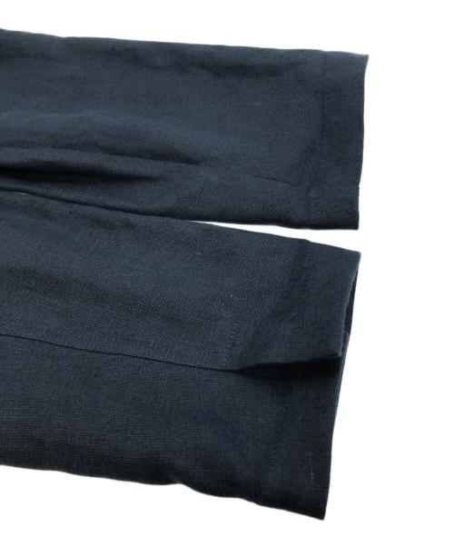 BEAMS F（ビームスエフ）BEAMS F (ビームスエフ) SEALUP (シーラップ) リネンジャケット ネイビー サイズ:48の古着・服飾アイテム