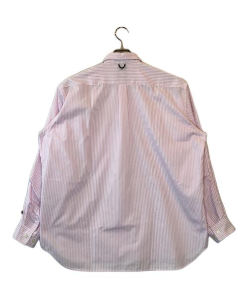 DAIWA PIER39（ダイワ ピア39）DAIWA PIER39 (ダイワ ピア39) TECH BUTTON DOWN SHIRTS L/S STRIPE ピンク サイズ:Sの古着・服飾アイテム