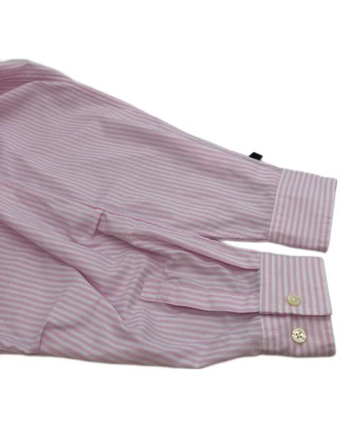 DAIWA PIER39（ダイワ ピア39）DAIWA PIER39 (ダイワ ピア39) TECH BUTTON DOWN SHIRTS L/S STRIPE ピンク サイズ:Sの古着・服飾アイテム