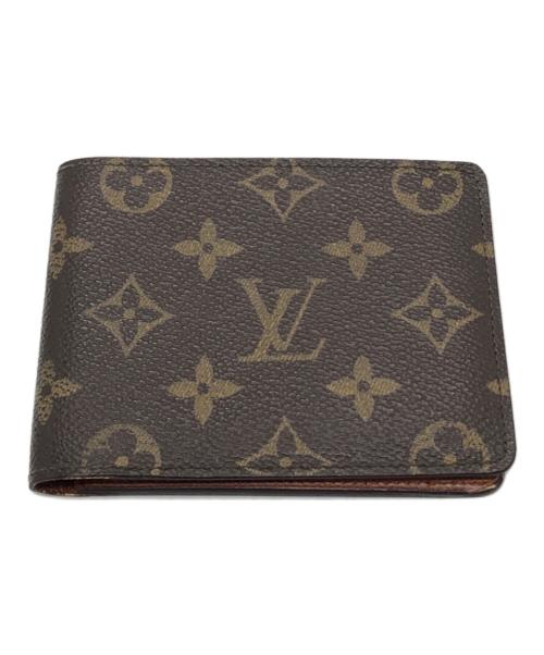 LOUIS VUITTON（ルイ ヴィトン）LOUIS VUITTON (ルイ ヴィトン) 2つ折り財布 ブラウンの古着・服飾アイテム
