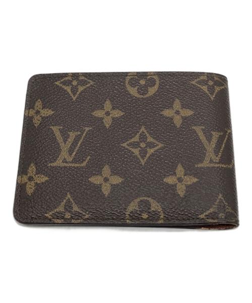 LOUIS VUITTON（ルイ ヴィトン）LOUIS VUITTON (ルイ ヴィトン) 2つ折り財布 ブラウンの古着・服飾アイテム