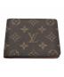 LOUIS VUITTON（ルイ ヴィトン）の古着「2つ折り財布」｜ブラウン
