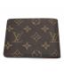 LOUIS VUITTON (ルイ ヴィトン) 2つ折り財布 ブラウン：10000円