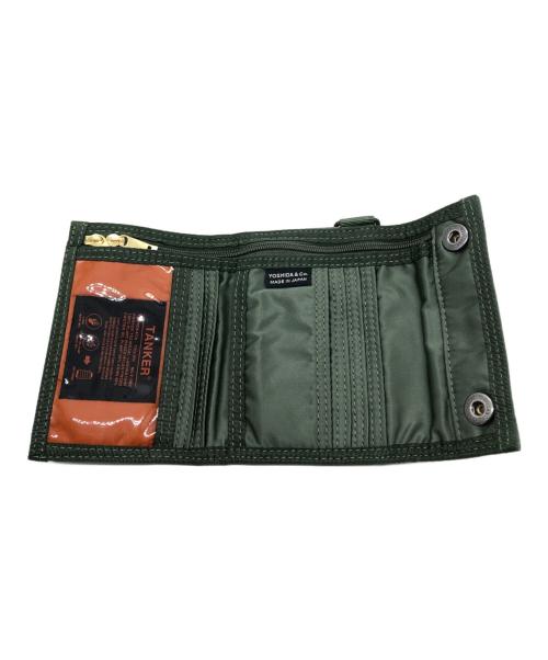 PORTER（ポーター）PORTER (ポーター) TANKER POCKET WALLET（Ｍ） グリーン サイズ:下記参照の古着・服飾アイテム