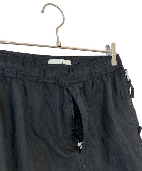 STONE ISLAND（ストーンアイランド）STONE ISLAND (ストーンアイランド) Nylon metal pants ブラック サイズ:W30の古着・服飾アイテム