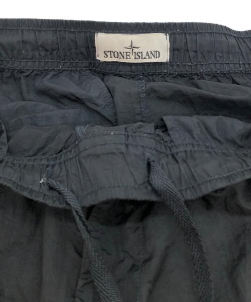 STONE ISLAND（ストーンアイランド）STONE ISLAND (ストーンアイランド) Nylon metal pants ブラック サイズ:W30の古着・服飾アイテム