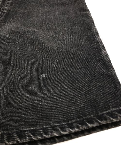 LEVI'S（リーバイス）LEVI'S (リーバイス) 550 RELAXED FIT ブラックデニムショーツ ブラック サイズ:W34の古着・服飾アイテム