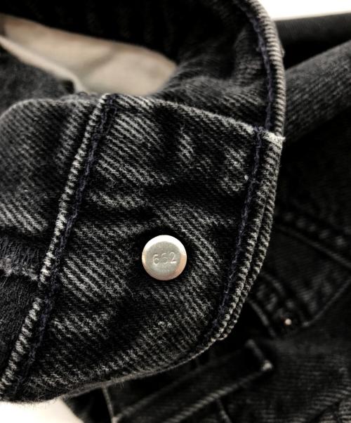 LEVI'S（リーバイス）LEVI'S (リーバイス) 550 RELAXED FIT ブラックデニムショーツ ブラック サイズ:W34の古着・服飾アイテム