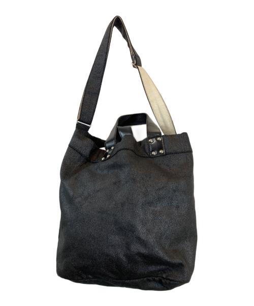 tricot COMME des GARCONS（トリココムデギャルソン）tricot COMME des GARCONS (トリココムデギャルソン) クラックコーティング加工2WAYバッグ ブラックの古着・服飾アイテム