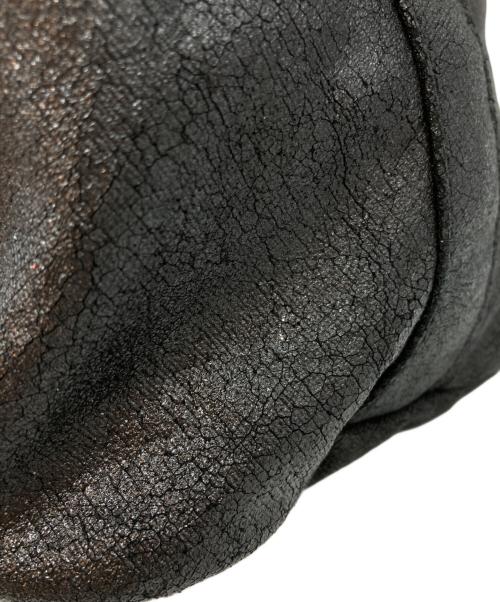 tricot COMME des GARCONS（トリココムデギャルソン）tricot COMME des GARCONS (トリココムデギャルソン) クラックコーティング加工2WAYバッグ ブラックの古着・服飾アイテム