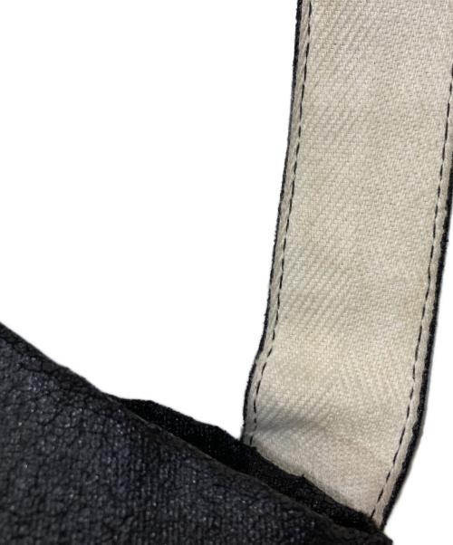 tricot COMME des GARCONS（トリココムデギャルソン）tricot COMME des GARCONS (トリココムデギャルソン) クラックコーティング加工2WAYバッグ ブラックの古着・服飾アイテム