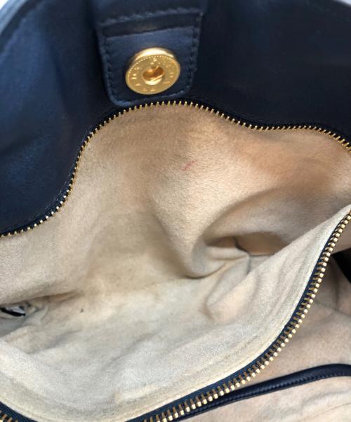 PRADA（プラダ）PRADA (プラダ) 2WAYバッグ ネイビーの古着・服飾アイテム
