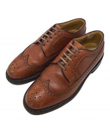 美品　　山長　25.5 ストレート　メダリオン 中古・古着通販】REGAL (リーガル) メダリオンウィングチップシューズ