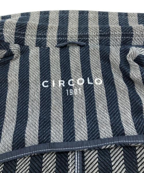 CIRCOLO 1901（チルコロ1901）CIRCOLO 1901 (チルコロ1901) ジャージー2Bテーラードジャケット ネイビー サイズ:44の古着・服飾アイテム