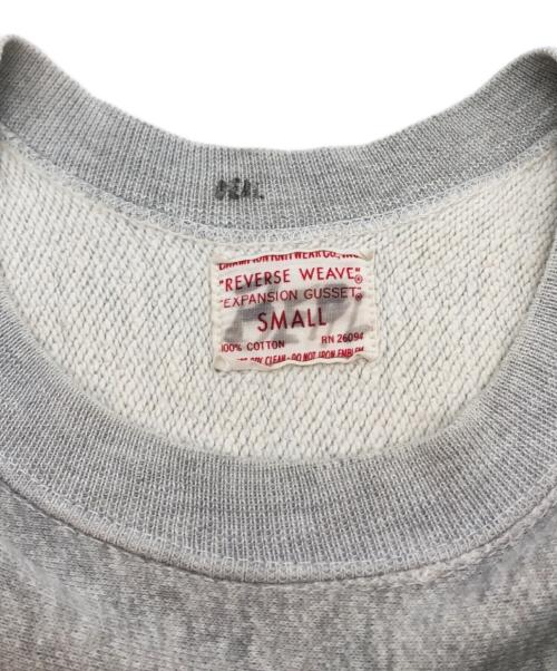 Champion REVERSE WEAVE（チャンピオン リバース ウィーブ）Champion REVERSE WEAVE (チャンピオン リバース ウィーブ) 目なしリバースウィーブスウェット グレー サイズ:SMALLの古着・服飾アイテム